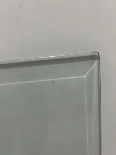 Tampo de Mesa de Vidro Bisotado 