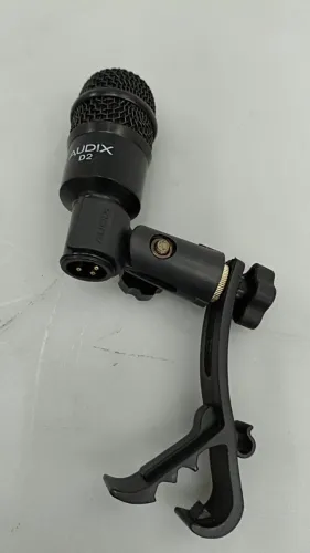 MICROFONE DE BATERIA AUDIX D2 POUCO USO 