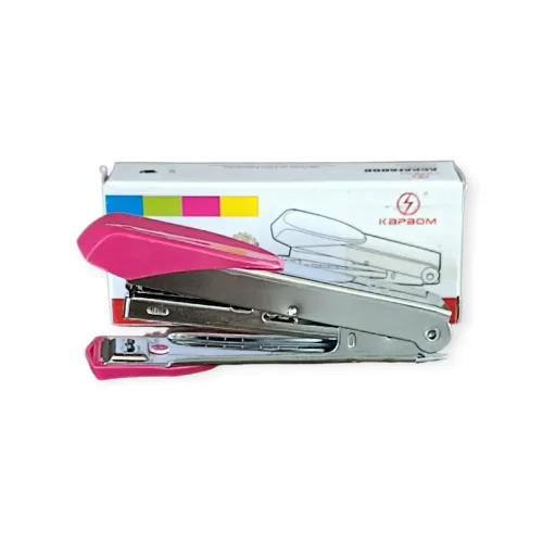 Grampeador rosa