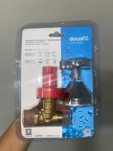 Registro Docol base + acabamento 