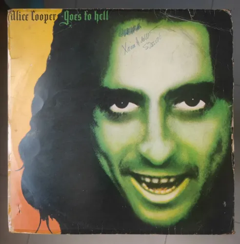 Alice Cooper - Goes to Hell (Disco de Vinil LP 1976)