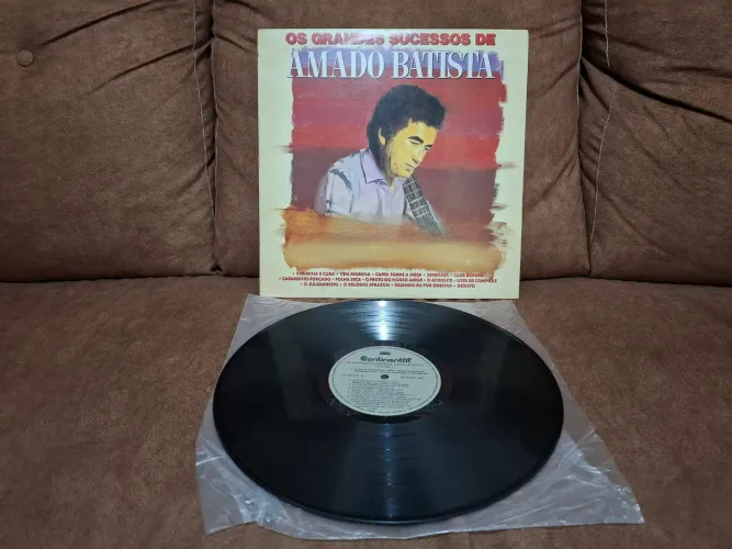Disco de Vinil Amado Batista - Os Grandes Sucessos