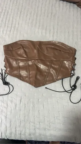 Cropped corset