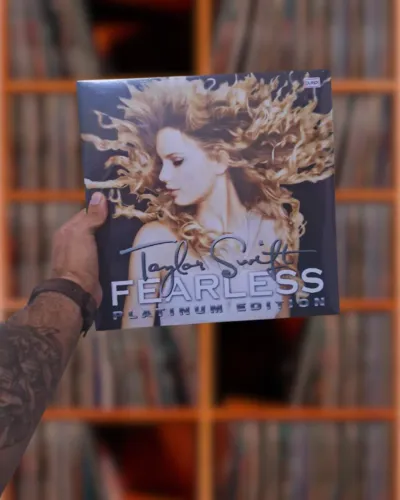 Vinil LP Taylor Swift - Fearless platinum edition (Big Machine/Importado) duplo LACRADO 