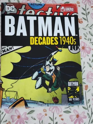 Batman em aventuras antigas em revista