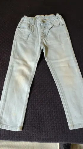Calça Jeans Infantil Azul Claro Zara