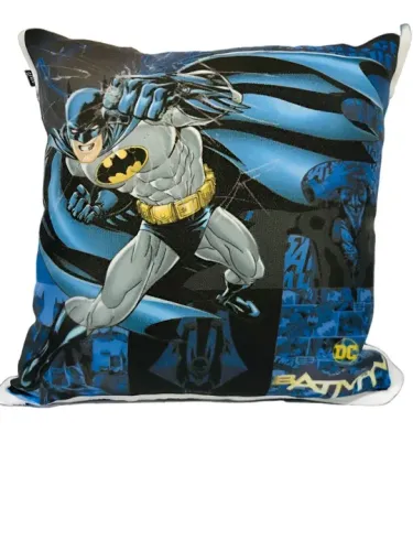 Almofada Decorativa Batman 30x30(com capa de zíper e enchimento)!