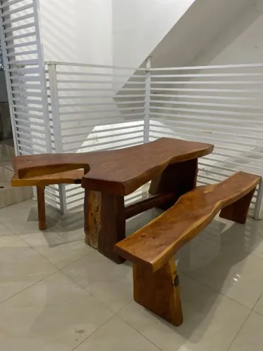 Mesa rústica madeira 