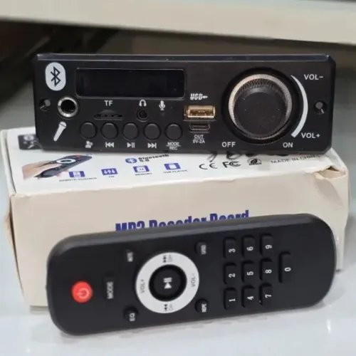  Placa Decodificadora 80w+80w 160W Usb Mp3 Sd Bluetooth Karaokê