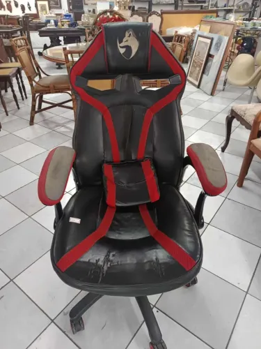 Cadeira Gamer Fox Racer (Detalhes no Couro)