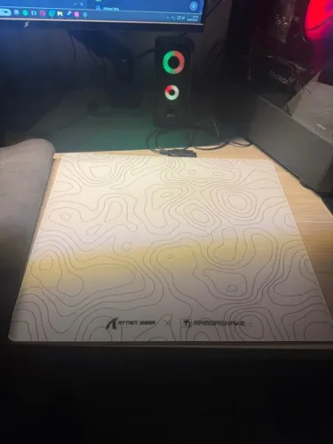mousepad vidro ATTACKSHARK CM05 - troco por artisan 
