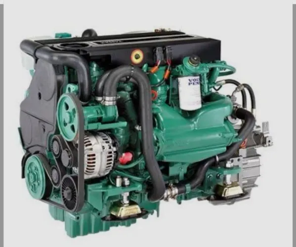 Motor e rabeta completo Volvo D3 190 hp 