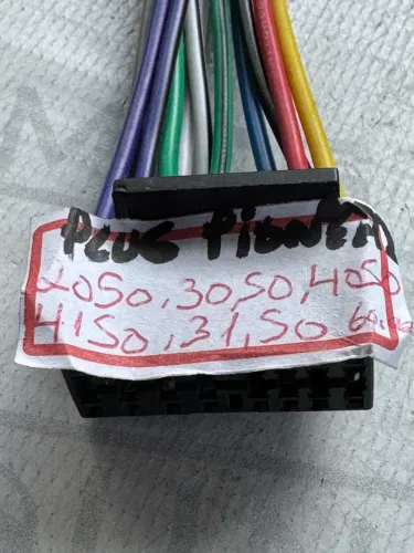 Plug chicote pioneer para aparelho 2050/30504050/4150/3150 na promoção só 30,00