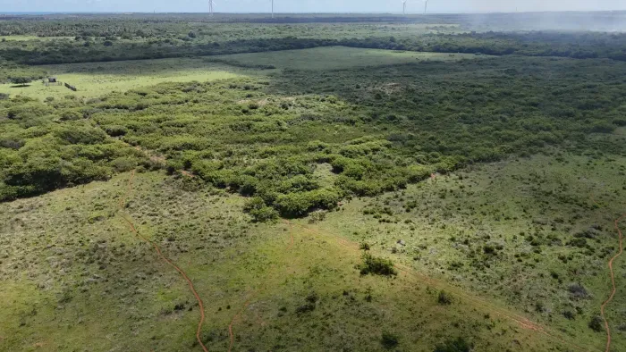 terreno com 37.5 hectares na região de Touros-RN Propriedade plana com 20ha ja desmatada