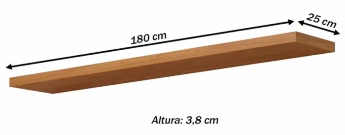 Prateleira 180cm