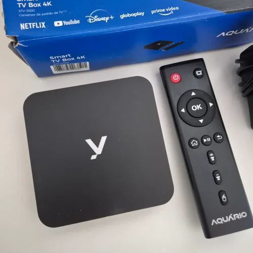 Aparelho smart TV Box 4k Aquário (Entregamos)