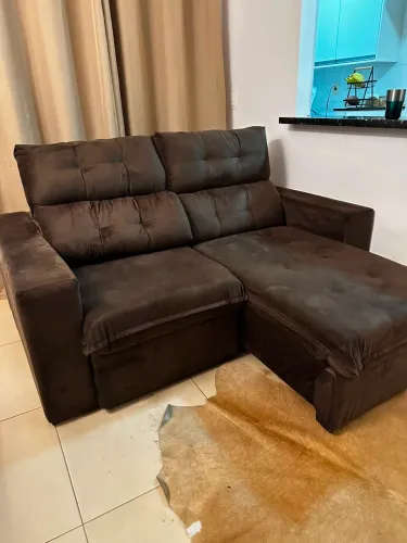 Sofá dois lugares semi novo 