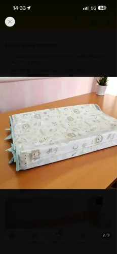 Trocador infantil modelo americano.