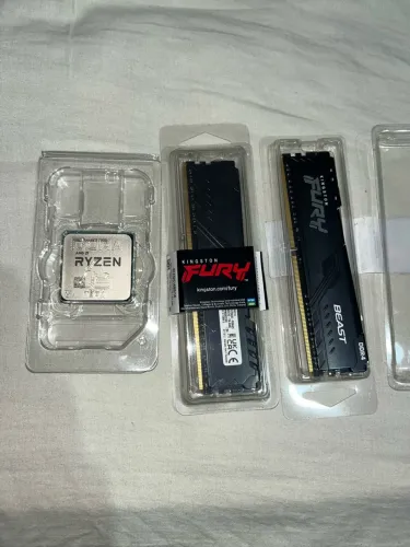 Processador Ryzen + 2 memória RAM 