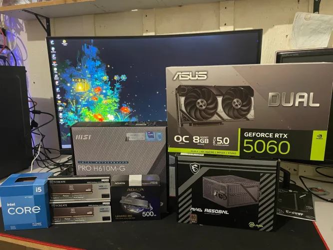 Pc completo Rtx 5060