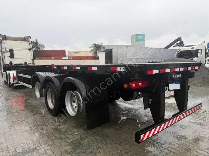 CARRETA RANDON PORTA CONTAINER 12 PINOS - 2025