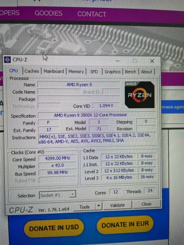 Ryzen 9 3900x