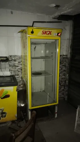 Cervejeira e freezer