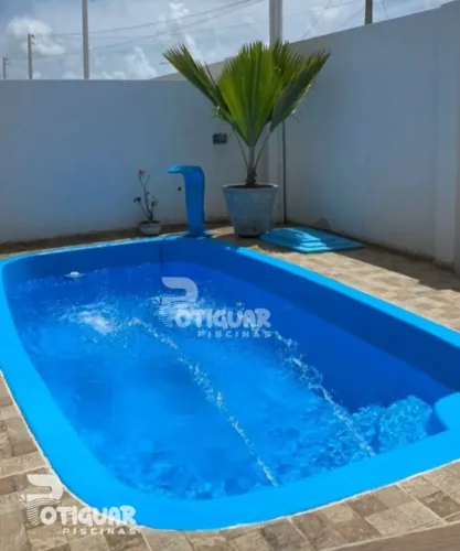 Piscina de 05 metros de fibra para sua casa