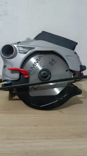 Serra Circular Gamma 1300W 185mm 127V com Guia Laser
