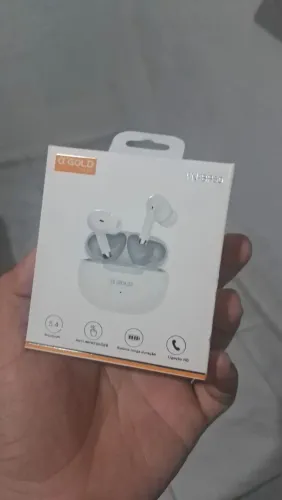 Fone gold airpods ótima qualidade