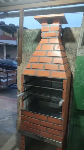 Churrasqueira pré moldada 65 de largura valor 950