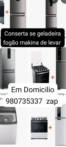 Refritec .Conserta se geladeira fogão makina de levar