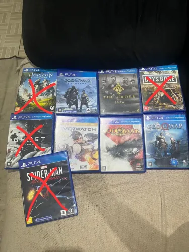 CDs de ps4