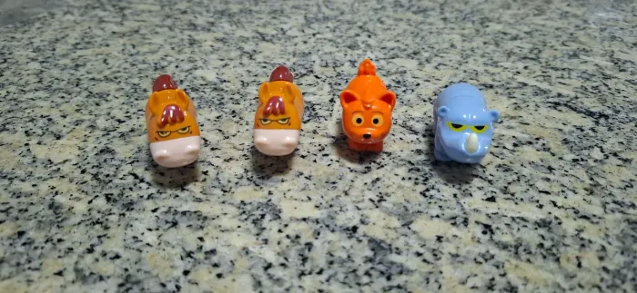Lote coleção Filhotes Cabeçudos - Kinder Ovo Anos 90