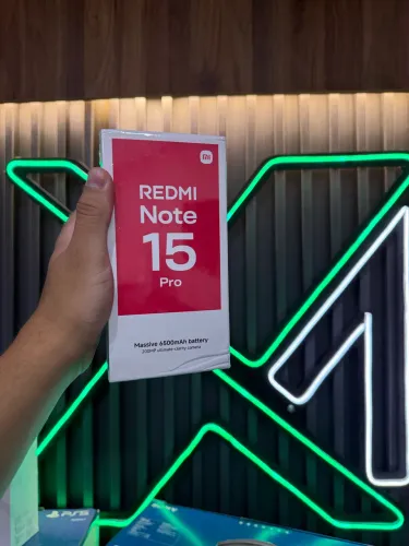 Xiaomi redmi note 15 pro novo lacrado - pronta entrega