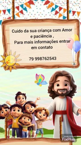 Baba e cuidadora 