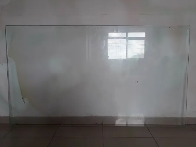 Tampo de vidro de mesa