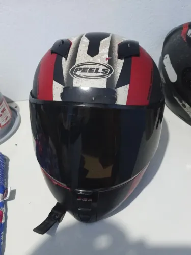 CAPACETE COM VISEIRA FUME