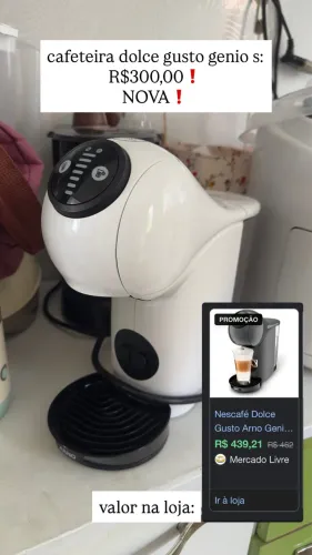 cafeteira dolce gusto genios s
