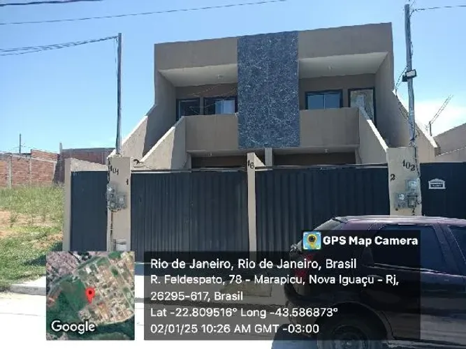 Condição facilitada Casa no Marapicu, Nova Iguacu - RJ, Nº 16, 2 quartos, 1 vaga, 79,92m²