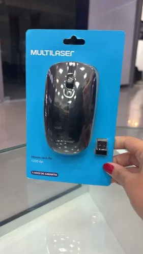 MOUSE MULTI SEM FIO 1200DPI