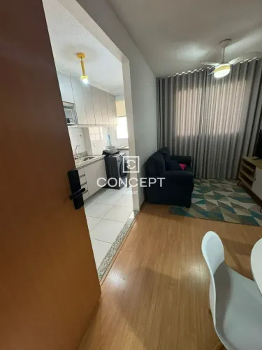 Apartamento mobiliado para locação no Morada do Ouro - Chapada das Rosas