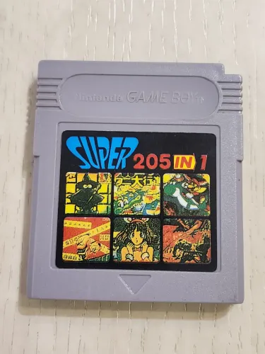 Super 205 em 1 de game boy color