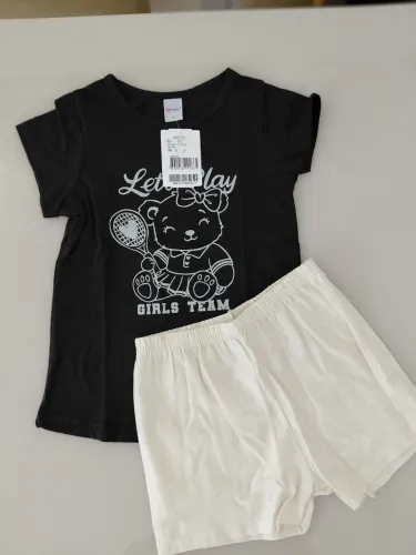 Conjunto infantil em algodão
