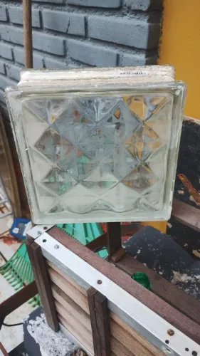 Bloco de Vidro Diamante 21 Peças (venda)