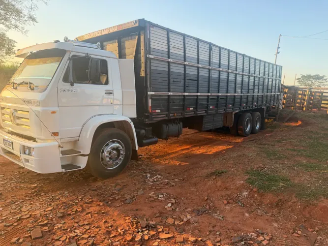 Caminhão boiadeiro 17220 troco