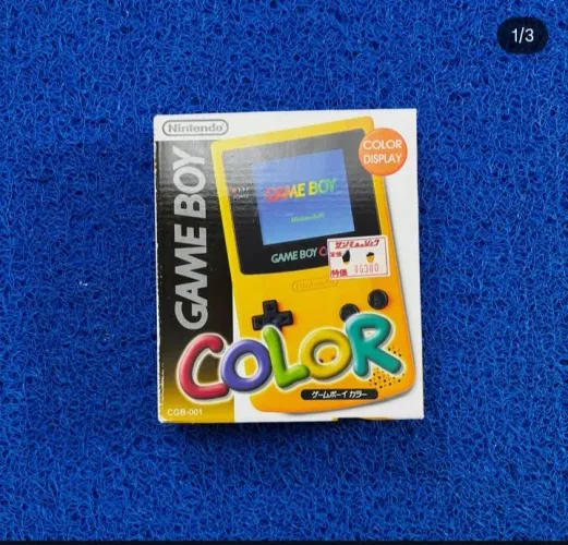 Game boy color amarelo