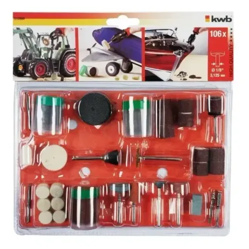 Kit de acessórios para micro retífica Dremel Furadeira 105 peças