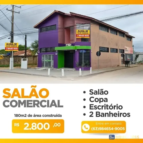 Conjunto comercial para locação, Vila Nova, Porto Nacional, TO