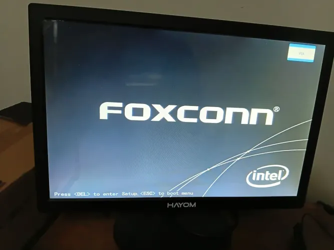 Kit Foxconn DDR2 4GB Core2 Duo Cooler Intel Espelho 